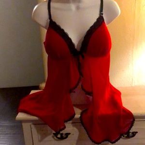 Gorgeous red lingerie